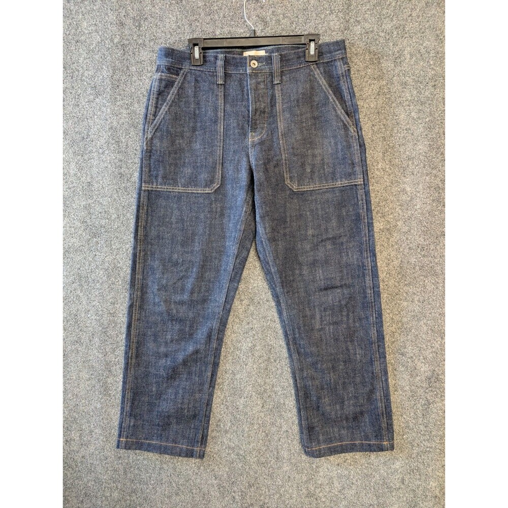 Taylor Stitch The Mariner Jean 32 Rinsed Organic Selvedge Denim Indigo Slim Fit